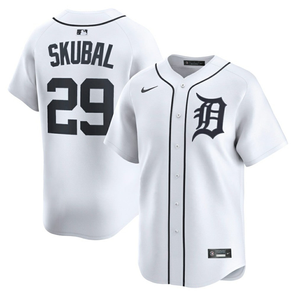 Tarik Skubal Detroit Tigers Home Limited Player Jersey White | Nike
