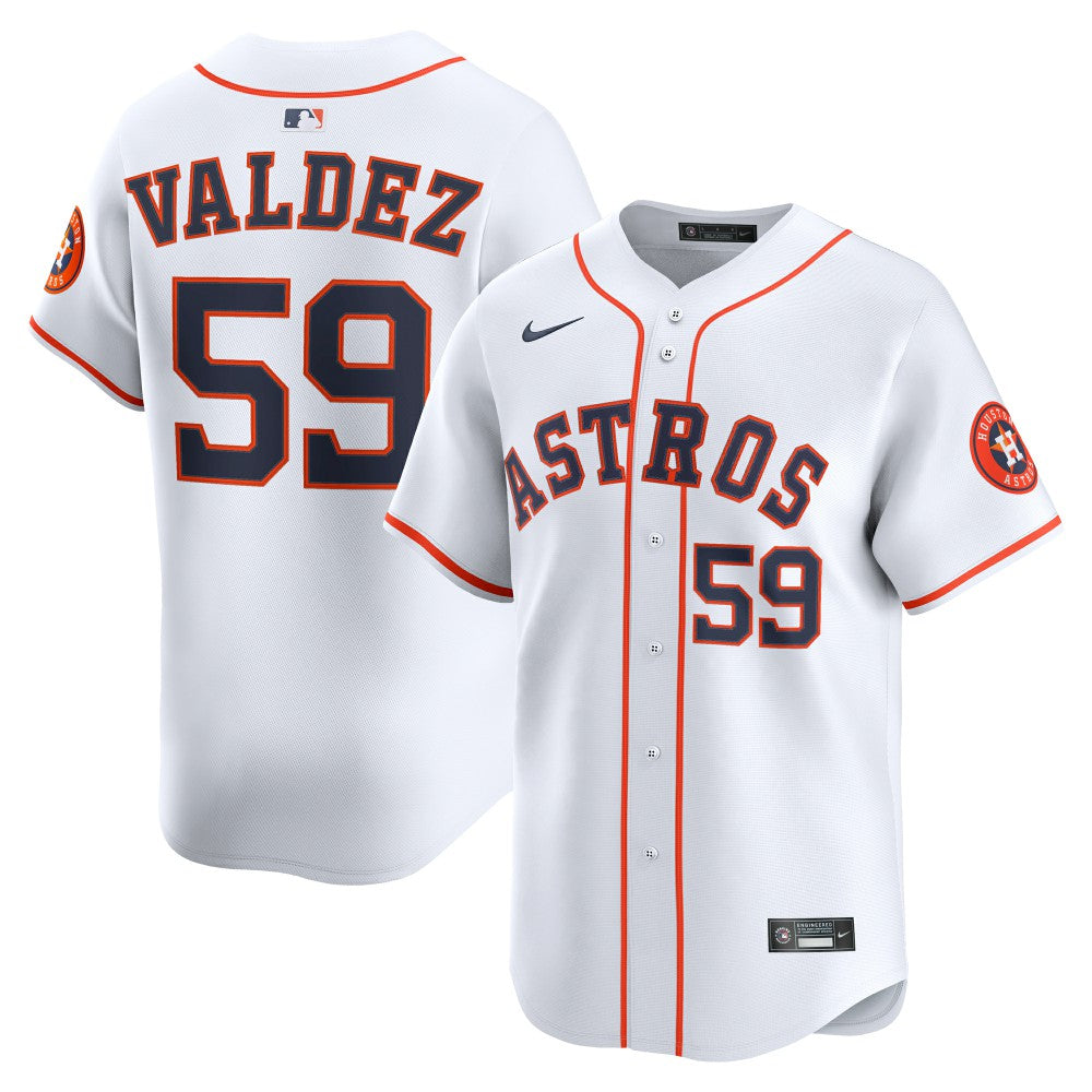 Framber Valdez Houston Astros Home Limited Player Jersey - White