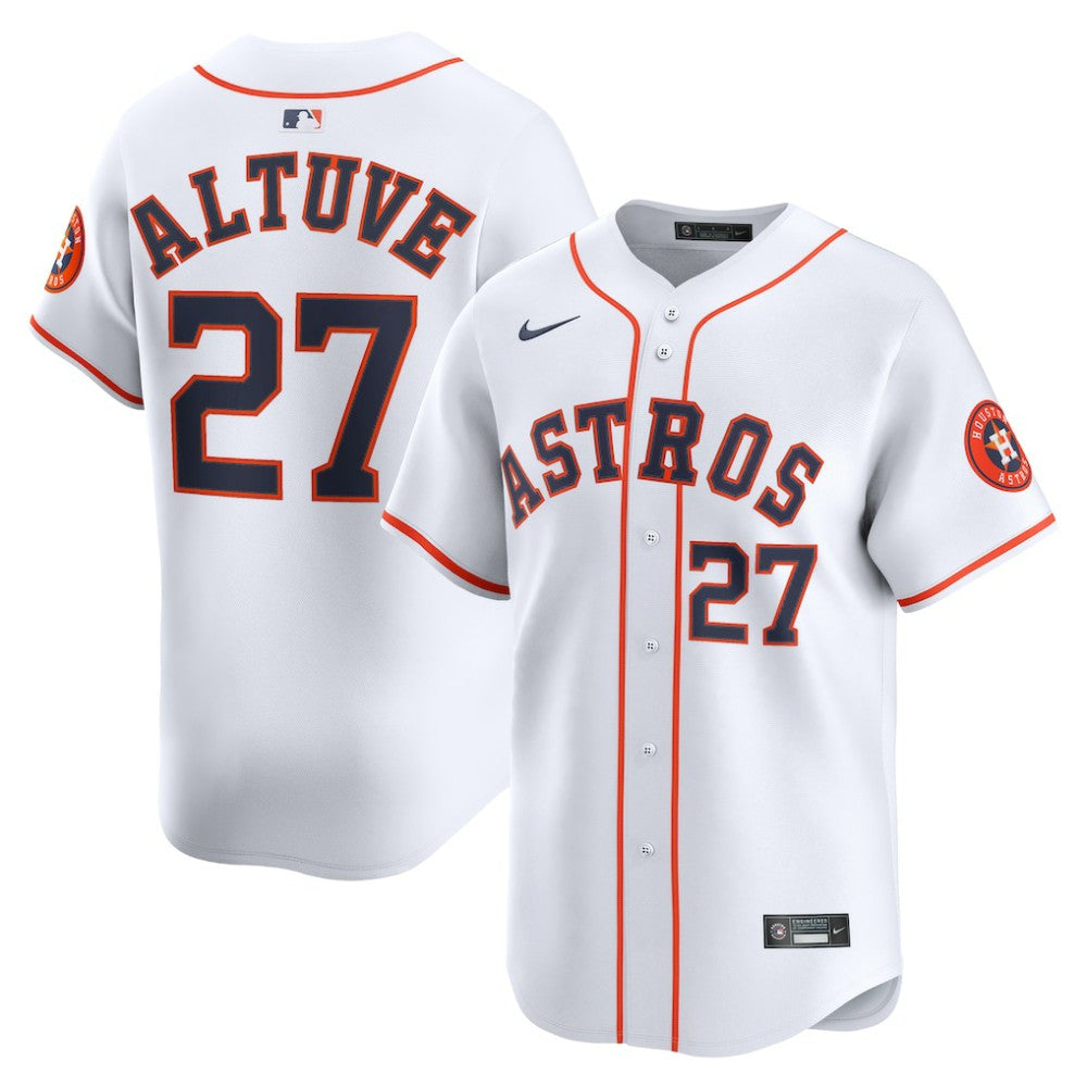 Jose Altuve Houston Astros Home Limited Player Jersey - White