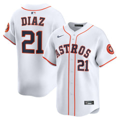 Yainer Diaz Houston Astros Home Limited Player Jersey White | Nike