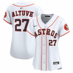 Jose Altuve Houston Astros Women's Home Limited Player Jersey White | Nike