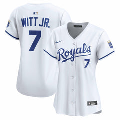 Bobby Witt Jr. Kansas City Royals Women's Home Limited Player Jersey - White