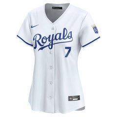 Bobby Witt Jr. Kansas City Royals Women's Home Limited Player Jersey - White