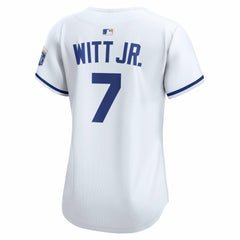 Bobby Witt Jr. Kansas City Royals Women's Home Limited Player Jersey - White
