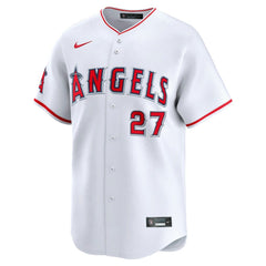 Mike Trout Los Angeles Angels Home Limited Player Jersey - White