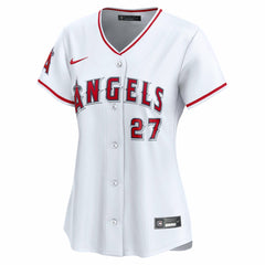 Mike Trout Los Angeles Angels Women's Home Limited Player Jersey White | Nike