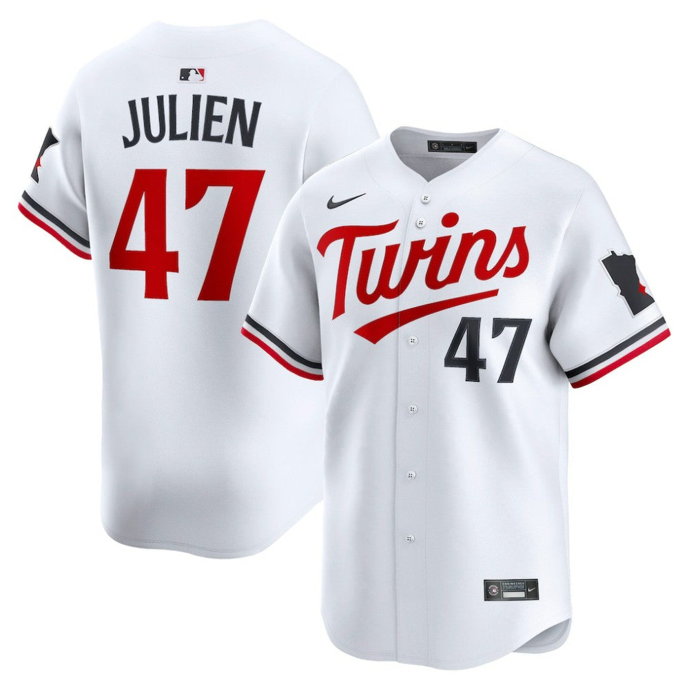 Edouard Julien Minnesota Twins Home Limited Player Jersey - White