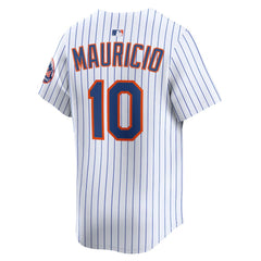 Ronny Mauricio New York Mets Home Limited Player Jersey - White