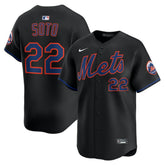 Juan Soto New York Mets Alternate Limited Player Jersey - Black