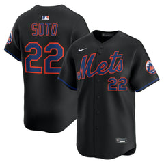Juan Soto New York Mets Alternate Limited Player Jersey - Black