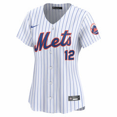 Francisco Lindor New York Mets Women's Home Limited Jersey - White