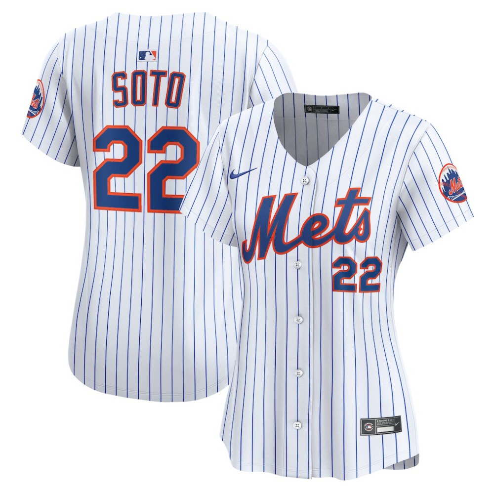 Juan Soto New York Mets Women's Home Limited Jersey - White
