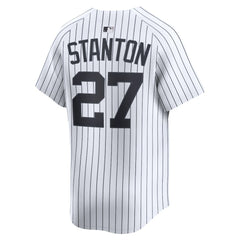 Giancarlo Stanton New York Yankees Home Limited Player Jersey - White