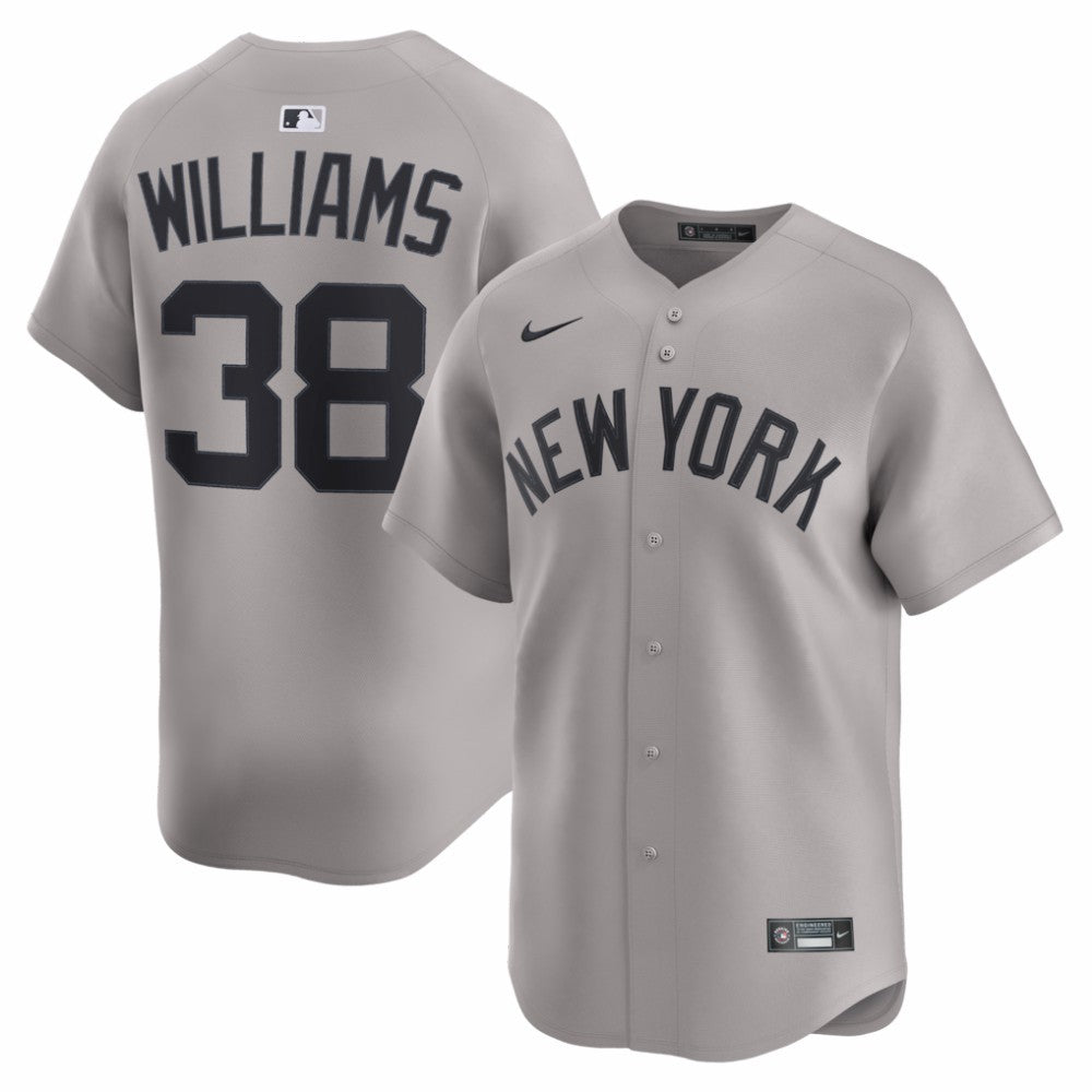 Devin Williams New York Yankees Road Limited Player Jersey - Gray