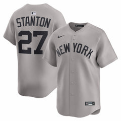Giancarlo Stanton New York Yankees Road Limited Jersey Gray | Nike