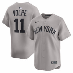 Anthony Volpe New York Yankees Road Limited Player Jersey - Gray