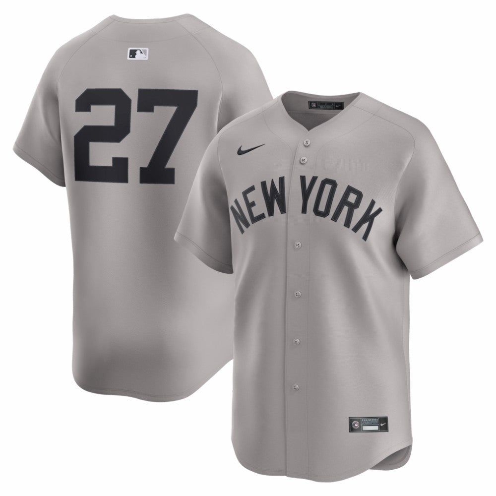 Giancarlo Stanton New York Yankees Road Limited Player Jersey - Gray