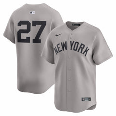 Giancarlo Stanton New York Yankees Road Limited Player Jersey - Gray
