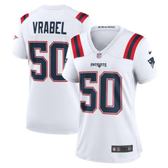 Mike Vrabel New England Patriots Women's Retired Player Game Jersey - White