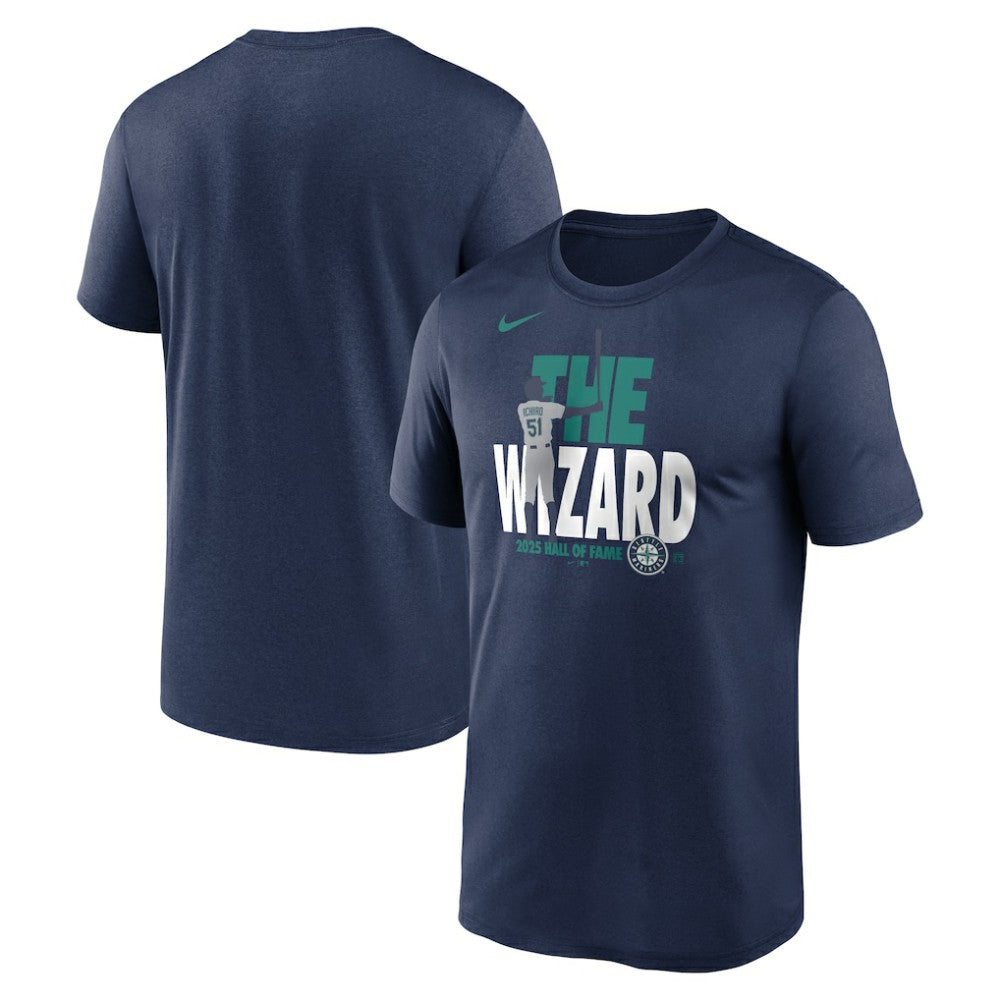 Ichiro Suzuki Seattle Mariners 2025 National Baseball Hall of Fame Legend T-Shirt Navy | Nike