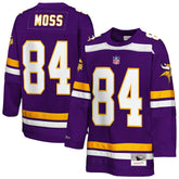 Randy Moss Minnesota Vikings Youth Hockey Fashion Jersey - Purple on sale