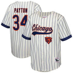 Walter Payton Chicago Bears Youth Retired Player Name & Number Baseball Jersey - Cream sale