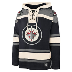 Winnipeg Jets '47 Superior Lacer Hoodie Navy