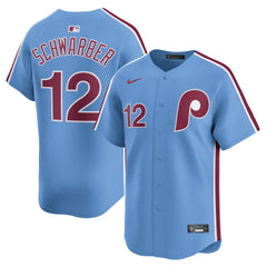 Kyle Schwarber Philadelphia Phillies Alternate Limited Jersey - Light Blue