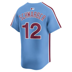 Kyle Schwarber Philadelphia Phillies Alternate Limited Jersey - Light Blue