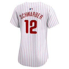 Kyle Schwarber Philadelphia Phillies Women's Home Limited Player Jersey - White