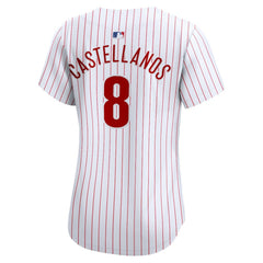 Nick Castellanos Philadelphia Phillies Women's Home Limited Player Jersey - White