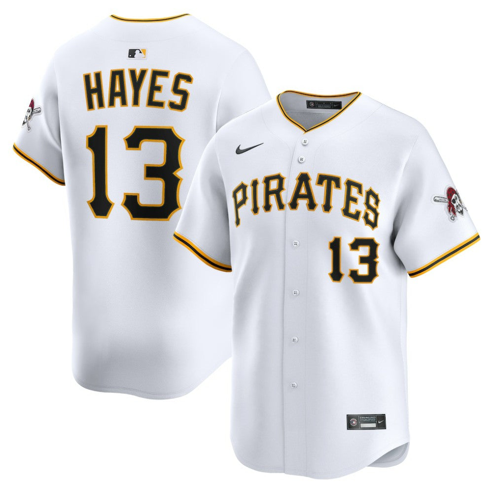 Ke'Bryan Hayes Pittsburgh Pirates Home Limited Player Jersey - White