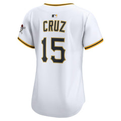 Oneil Cruz Pittsburgh Pirates Women's Home Limited Player Jersey - White