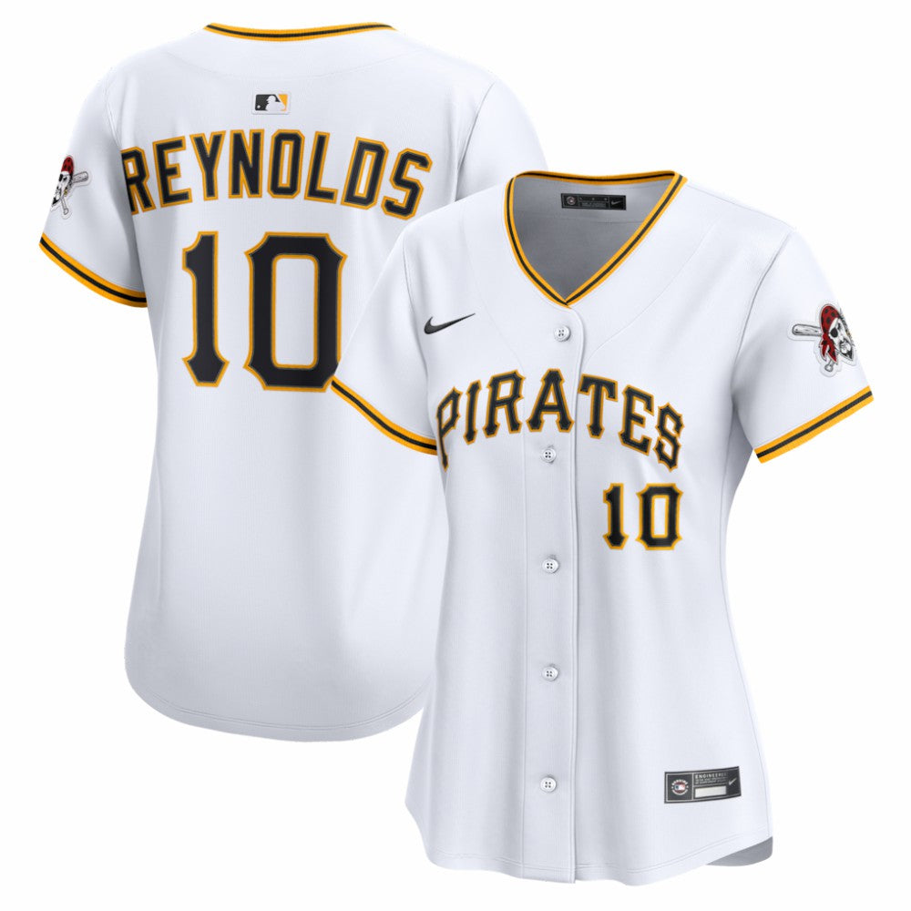 Bryan Reynolds Pittsburgh Pirates Women's Home Limited Player Jersey - White