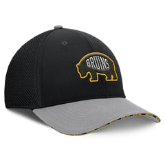 Boston Bruins Fanatics Fundamentals Span Flex Hat Black