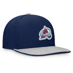 Colorado Avalanche Fanatics Fundamentals Loden Snapback Hat Navy