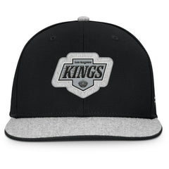 Los Angeles Kings Fanatics Fundamentals Loden Snapback Hat Black