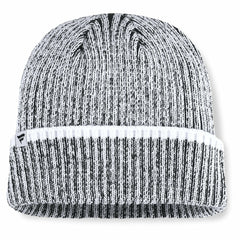 Vegas Golden Knights Fanatics Fundamental Haze Cuffed Knit Hat Charcoal/White