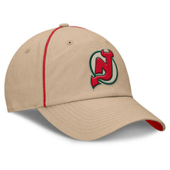 New Jersey Devils Fanatics Heritage Setoff Adjustable Hat Tan