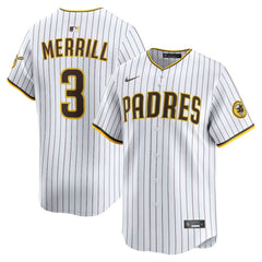 Jackson Merrill San Diego Padres Home Limited Player Jersey - White