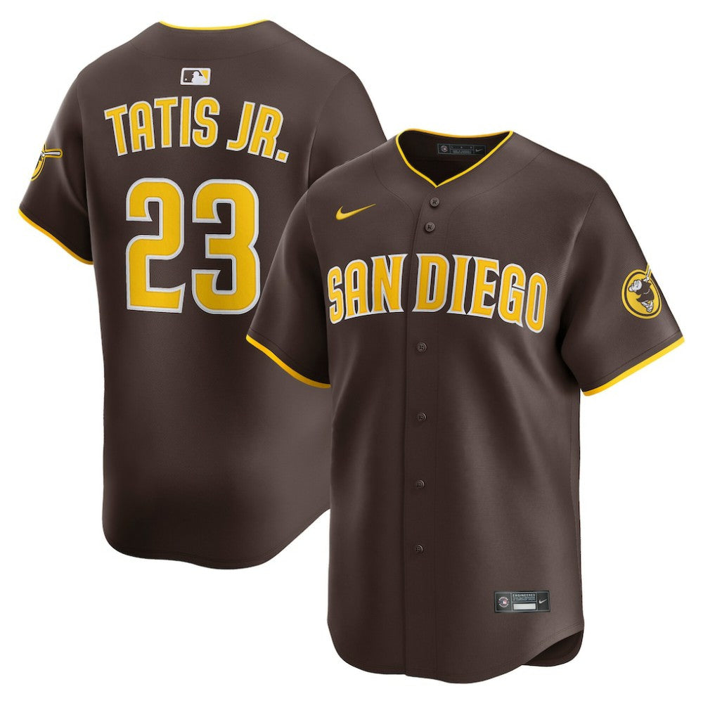 Fernando Tatis Jr. San Diego Padres Road Limited Player Jersey - Brown