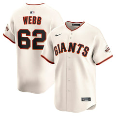 Logan Webb San Francisco Giants Home Limited Player Jersey Cream | Nike
