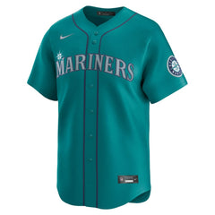 Cal Raleigh Seattle Mariners Alternate Limited Jersey - Teal