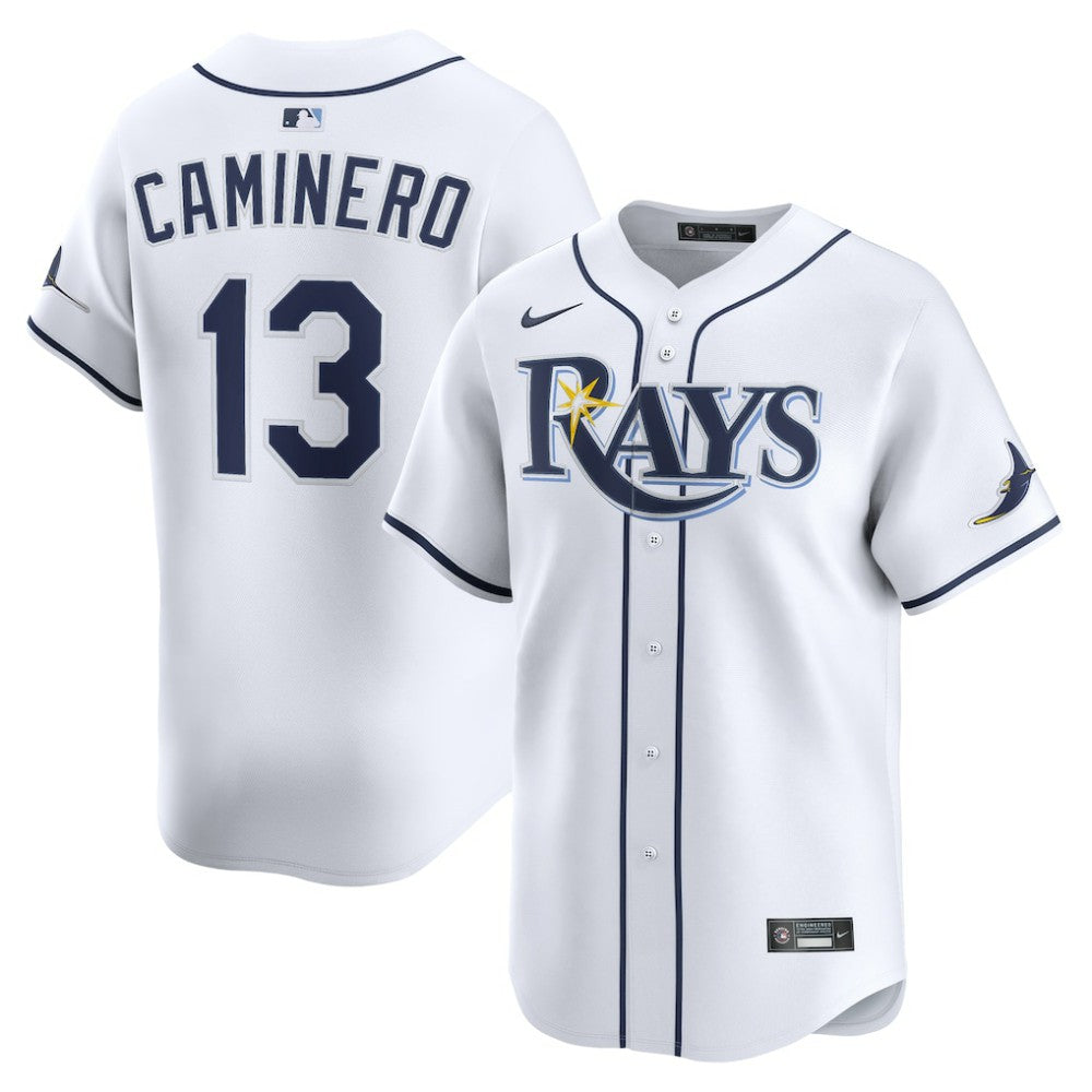 Junior Caminero Tampa Bay Rays Home Limited Jersey - White