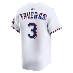 Leody Taveras Texas Rangers Home Limited Player Jersey - White