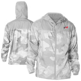 Carolina Hurricanes Columbia Camo Flash Challenger Omni-Shade Full-Zip Hoodie Windbreaker Gray