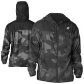 Dallas Stars Columbia Camo Flash Challenger Omni-Shade Full-Zip Hoodie Windbreaker Black