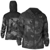 Philadelphia Flyers Columbia Camo Flash Challenger Omni-Shade Full-Zip Hoodie Windbreaker Black