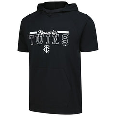 Minnesota Twins Levelwear Phase Vanguard Hoodie T-Shirt Black