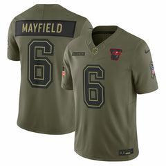 Baker Mayfield Tampa Bay Buccaneers 2025 Salute to Service Limited Jersey - Olive